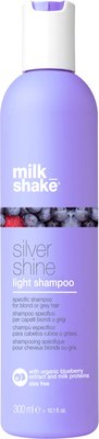 

Оттеночный шампунь для волос, Milk Shake Silver Shine Light серебристый