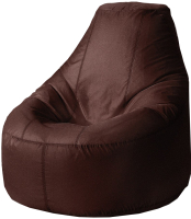 Бескаркасное кресло Kreslomeshki Айтишник XXXL / AO-100x100-SH (шоколад) - 