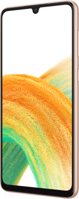 Смартфон Samsung Galaxy A33 128GB / SM-A336B (персиковый)