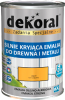 Эмаль Dekoral Emakol Strong (900мл, кремовый) - 