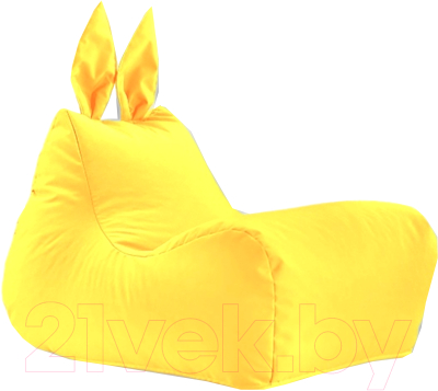 Бескаркасное кресло Kreslomeshki Заяц / З-100x65x85ZH (желтый)