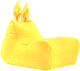Бескаркасное кресло Kreslomeshki Заяц / З-100x65x85ZH (желтый) - 