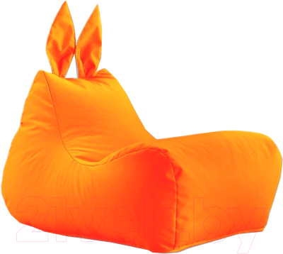 Бескаркасное кресло Kreslomeshki Заяц / З-100x65x85-A (апельсин)