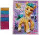 Миниатюра изображения товара Набор для творчества MultiArt Мой маленький пони. Аппликация Мягкая мозаика / 100GLIT-APM-MLP1