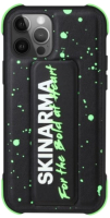 Чехол-накладка Skinarma Funsha для iPhone 12/12 Pro (зеленый) - 