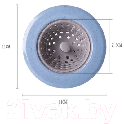 Ситечко для раковины MONAMI QH-0921 (голубой)