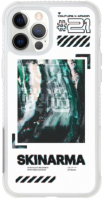 Чехол-накладка Skinarma Gazo для iPhone 12/12 Pro (белый) - 