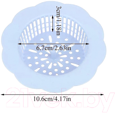 Изображение товара Ситечко для раковины MONAMI QH2-11 (голубой)