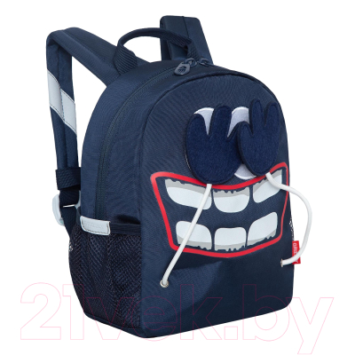 Школьный рюкзак Grizzly RS-374-4 (синий)