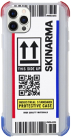 Чехол-накладка Skinarma Kozutsumi для iPhone 12 Pro Max (черный/белый) - 