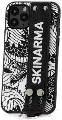 Чехол-накладка Skinarma Yasei для iPhone 11 Pro Max (черный)