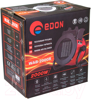 Тепловая пушка электрическая Edon WAB-2000R