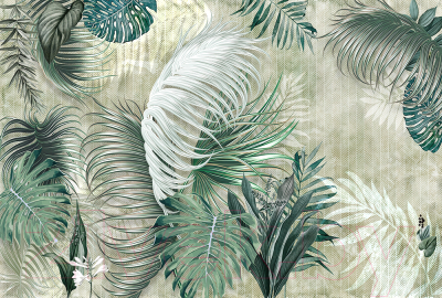 Фотообои листовые Vimala Тропический дизайн (270x400)