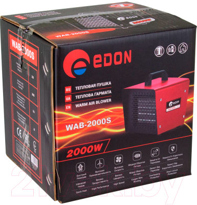 Тепловая пушка электрическая Edon WAB-2000S