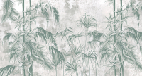 Фотообои листовые Vimala Зеленые джунгли (270x500) - 