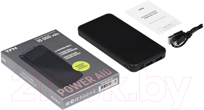 Портативное зарядное устройство TFN PowerAid 10000mAh / TFN-PB-278-BK (черный)