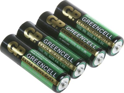 

Комплект батареек, GreenCell 15G AA / GP 15G-2CR4