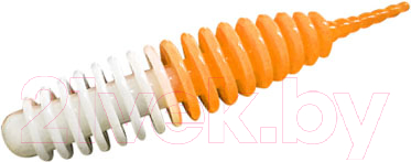 Изображение товара Мягкая приманка Trout Bait Jumbo 65 Сыр COL.10 (White/Orange)