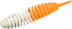 Миниатюра изображения товара Мягкая приманка Trout Bait Jumbo 65 Сыр COL.10 (White/Orange)