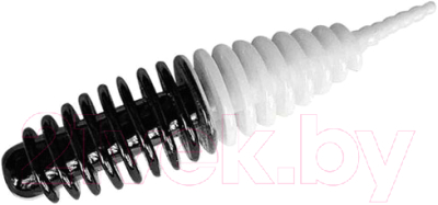 Изображение товара Мягкая приманка Trout Bait Jumbo 65 Сыр COL.13 (White/Black)