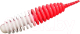 Мягкая приманка Trout Bait Jumbo 65 Сыр COL.14 (White/Red) - 