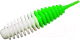 Мягкая приманка Trout Bait Jumbo 65 Сыр COL.15 (White/Green) - 