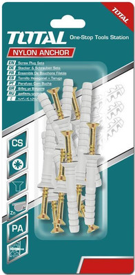 Дюбель-гвоздь TOTAL WJNAK3507012 (15шт) - 
