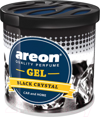 Ароматизатор автомобильный Areon Black Crystal / GCK12
