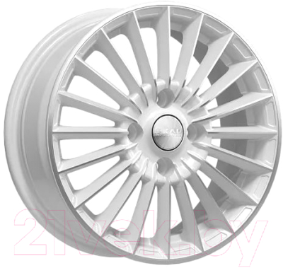 Литой диск SKAD Веритас 15x6" 4x114.3мм DIA 66.1мм ET 45мм Алмаз белый
