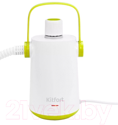 Пароочиститель Kitfort KT-9109-2 (белый/салатовый)