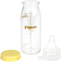 Бутылочка для кормления Pigeon с соской SSS для недоношенных / маловесных детей (100мл) - 
