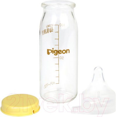 Бутылочка для кормления Pigeon с соской SSS для недоношенных / маловесных детей (100мл)
