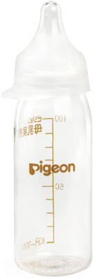 Бутылочка для кормления Pigeon с соской SSS для недоношенных / маловесных детей (100мл)