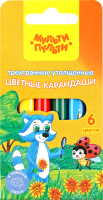 

Набор цветных карандашей, Енот на лугу / CP_14755