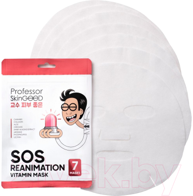 Набор масок для лица Professor SkinGood Фантастическое Питание SOS Reanimation Vitamin Mask Pack (7шт)