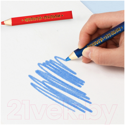 Изображение товара Набор цветных карандашей Мульти-пульти Мои первые цветные карандаши / CP_29290 (8цв)