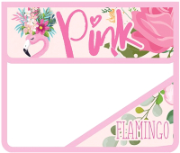 Папка для тетрадей Пчелка Яркий фламинго / ПМ-А5-03 (розовый) - 