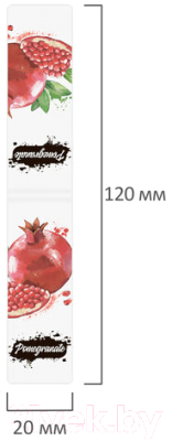 Набор закладок Brauberg Fruits / 113173 (12шт)
