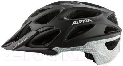 Защитный шлем Alpina Sports 2022 Mythos Reflective / A9770-39 (р-р 59-64, черный)