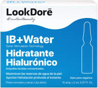 Сыворотка для лица LookDore IB+ Water Ampoules Moisturising Hyaluronic Концентрированная (10x2мл) - 
