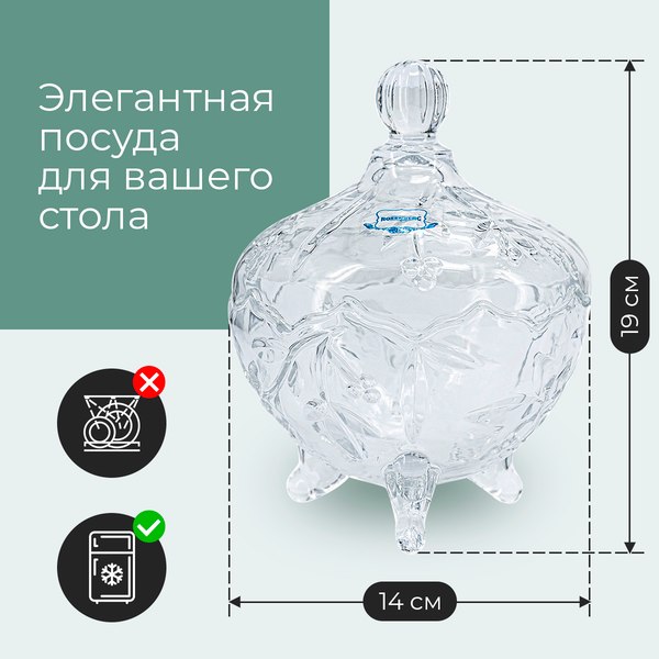 Сахарница Rosenberg RGL-140033