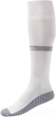 Гетры футбольные Jogel Camp Advanced Socks / JC1GA0323.00 (р-р 39-42, белый/серый)