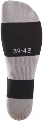 Гетры футбольные Jogel Camp Basic Socks / JC1GA0124.99 (черный/серый/белый, р-р 32-34)