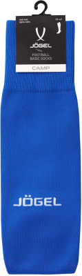 Гетры футбольные Jogel Camp Basic Socks / JC1GA0129.Z2 (синий/серый/белый, р-р 43-45)
