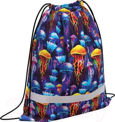 Мешок для обуви Erich Krause Neon Jellyfish / 57060