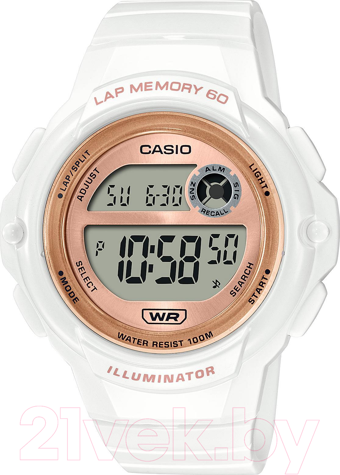 Часы наручные женские Casio LWS-1200H-7A2