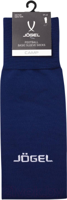 Гетры футбольные Jogel Camp Basic Sleeve Socks / JC1GA0229.Z4 (р-р 39-42, темно-синий/белый)