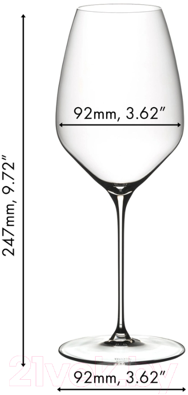 Набор бокалов Riedel Veloce Riesling 6330/15