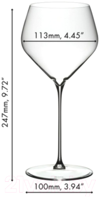 Набор бокалов Riedel Veloce Chardonnay / 6330/97 (2шт)