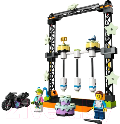 Конструктор Lego City Трюковое испытание Нокдаун 60341